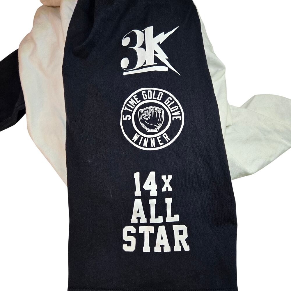 Vintage Jordan Brand Derek Jeter 3/4 Sleeve Legacy Baseball Shirt Men's Size XXL - Picture 5 of 7